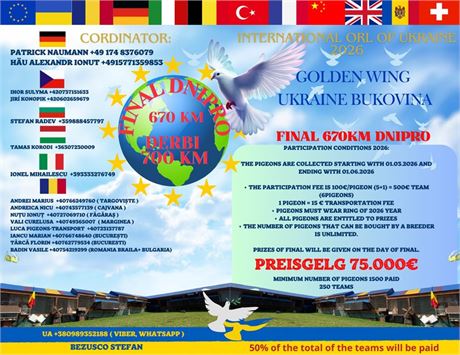 Golden Wing Bukovina OLR - 2 Sammelstellen Deutschland