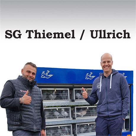 Highlight: 1.+2. Konkurs gegen 2.758 Tauben auf dem Regionalflug Vichy 535 km !